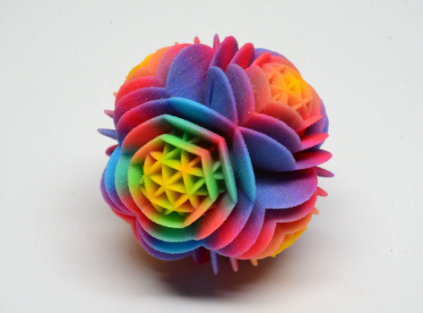 Полноцветная порошковая 3D печать