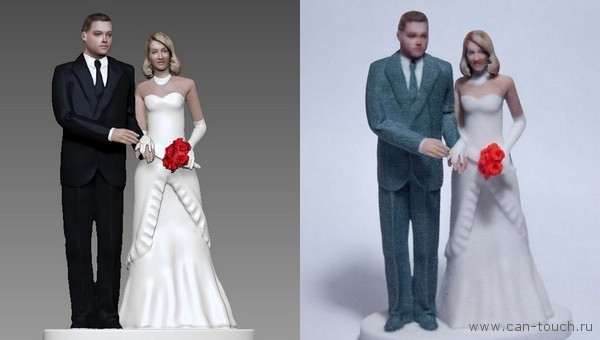3D печать и свадебная фигурка