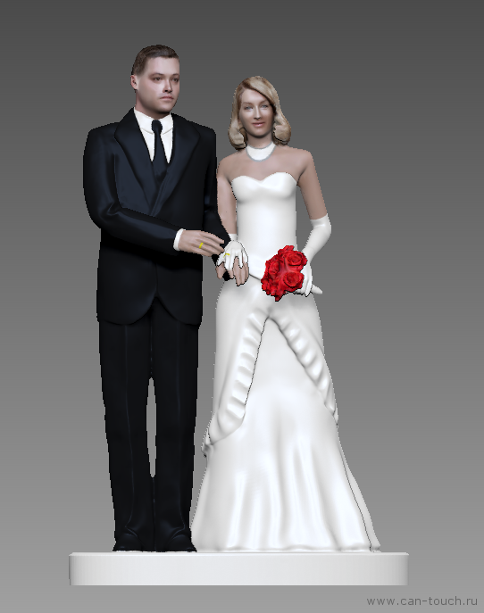3D печать и свадебная фигурка